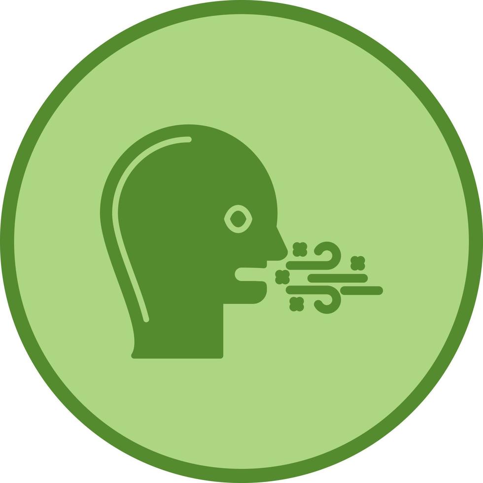 Bad Breath Vector Icon