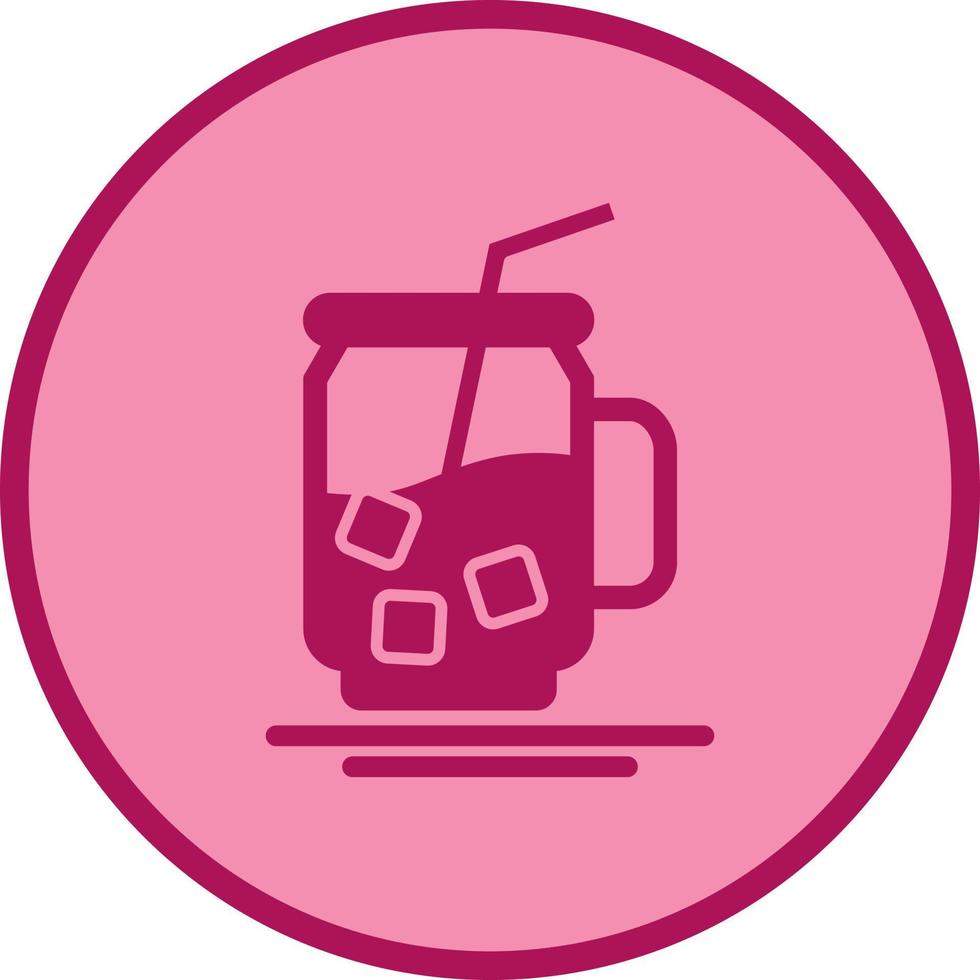 Iced Tea Vector Icon