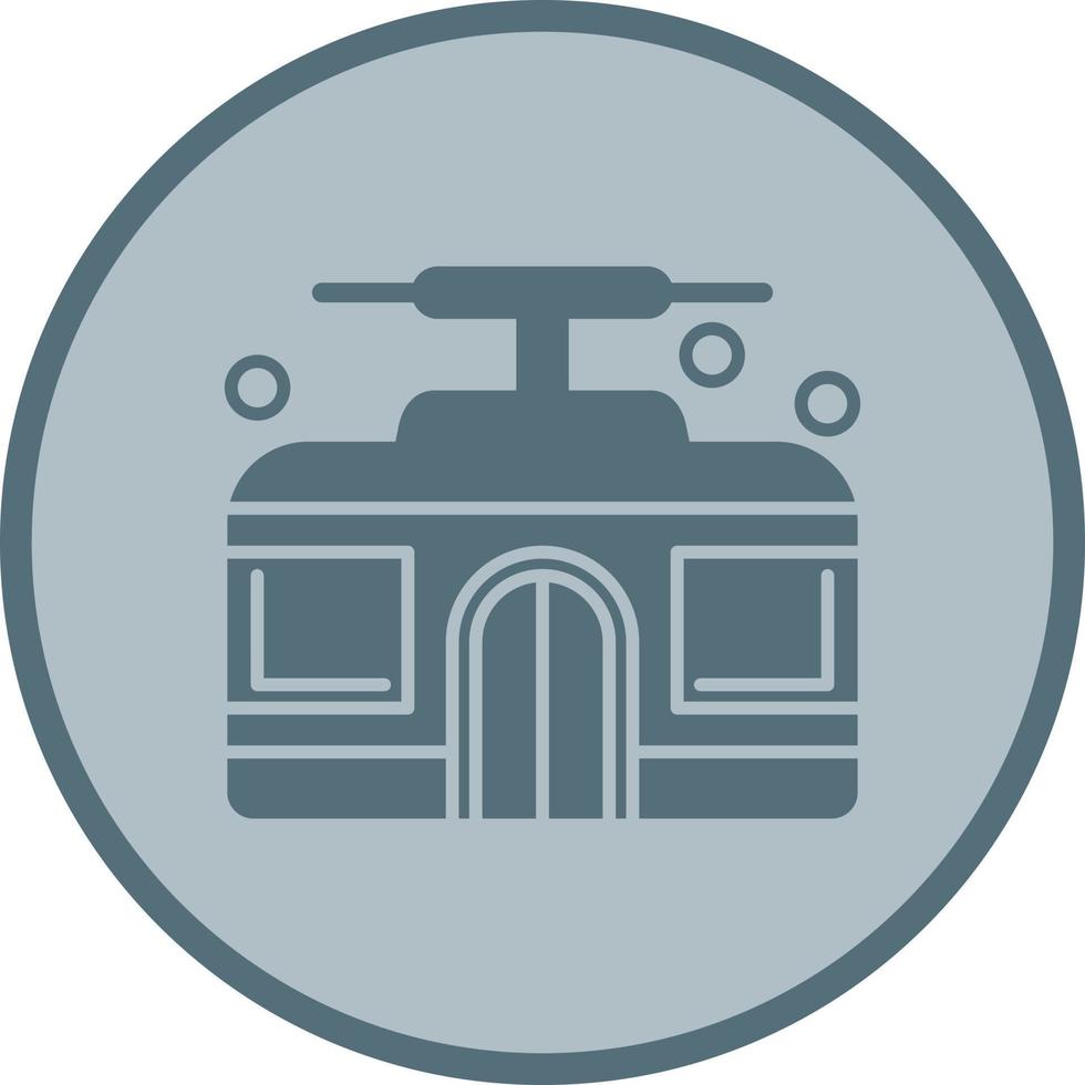 Cable Car Vector Icon