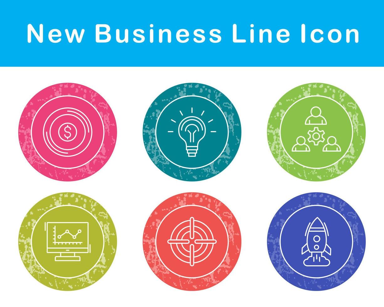 New Business Vector Icon Set