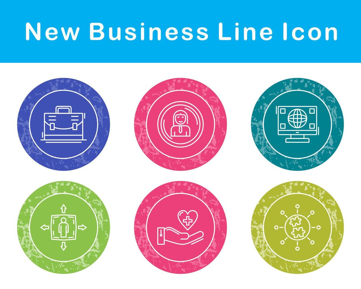 New Business Vector Icon Set