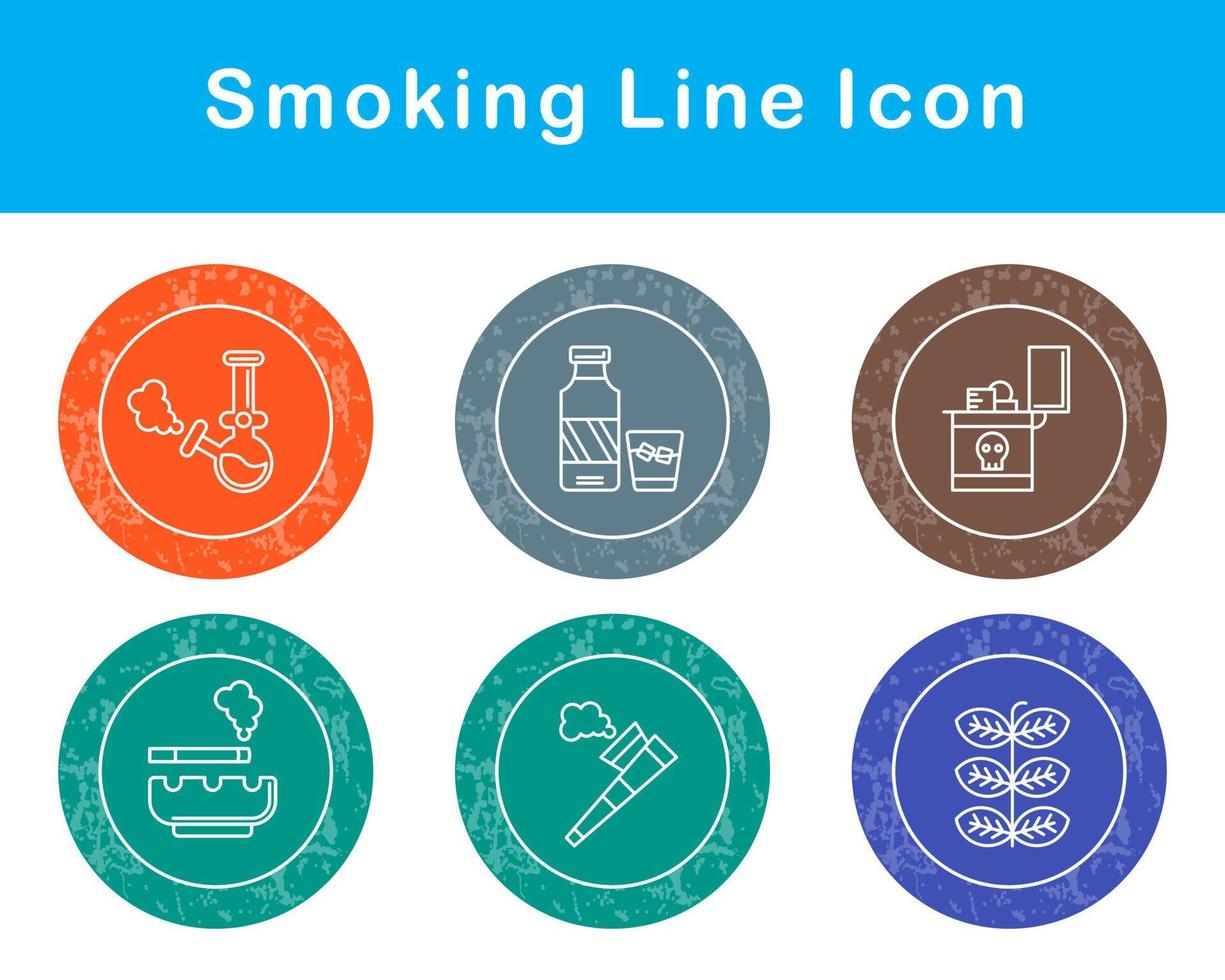 Smoking Vector Icon Set