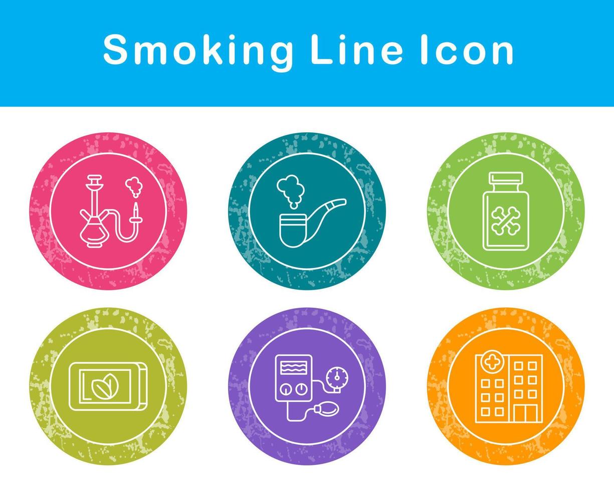 Smoking Vector Icon Set