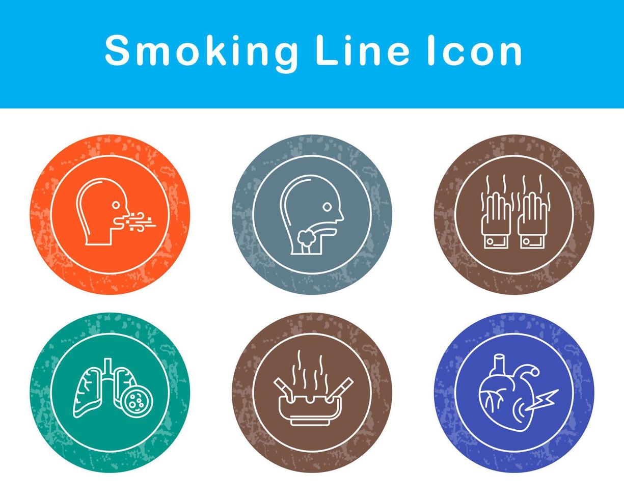 Smoking Vector Icon Set