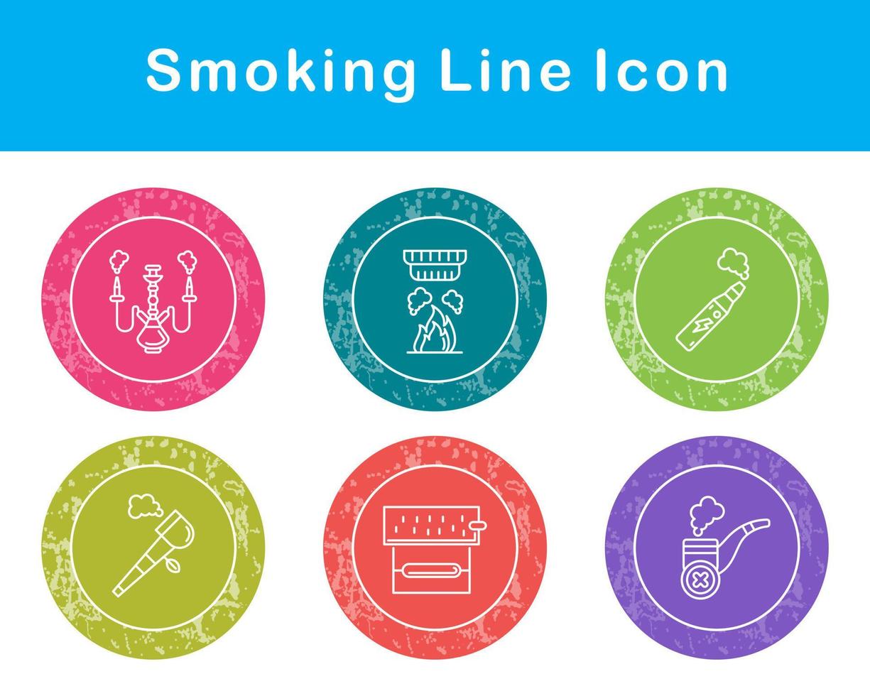 Smoking Vector Icon Set