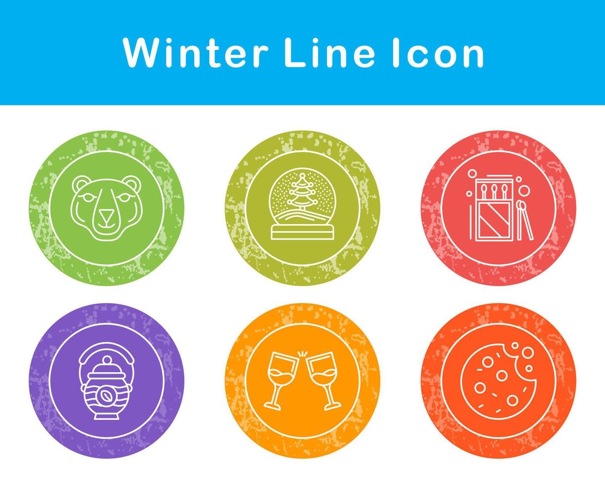 Winter Vector Icon Set