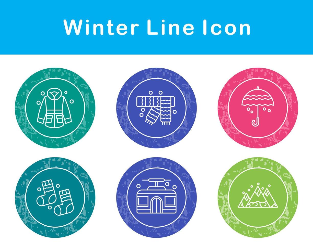Winter Vector Icon Set
