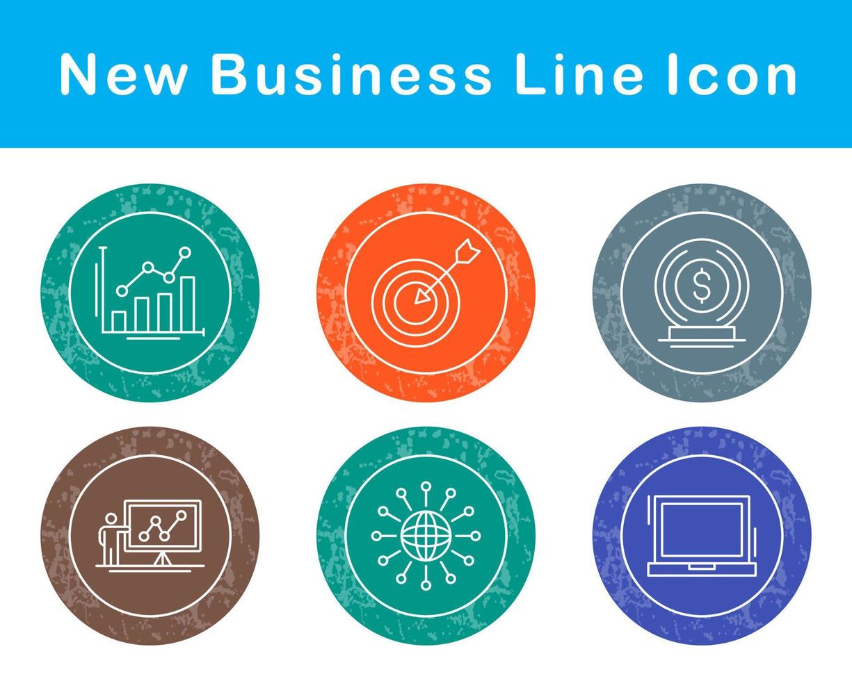 New Business Vector Icon Set