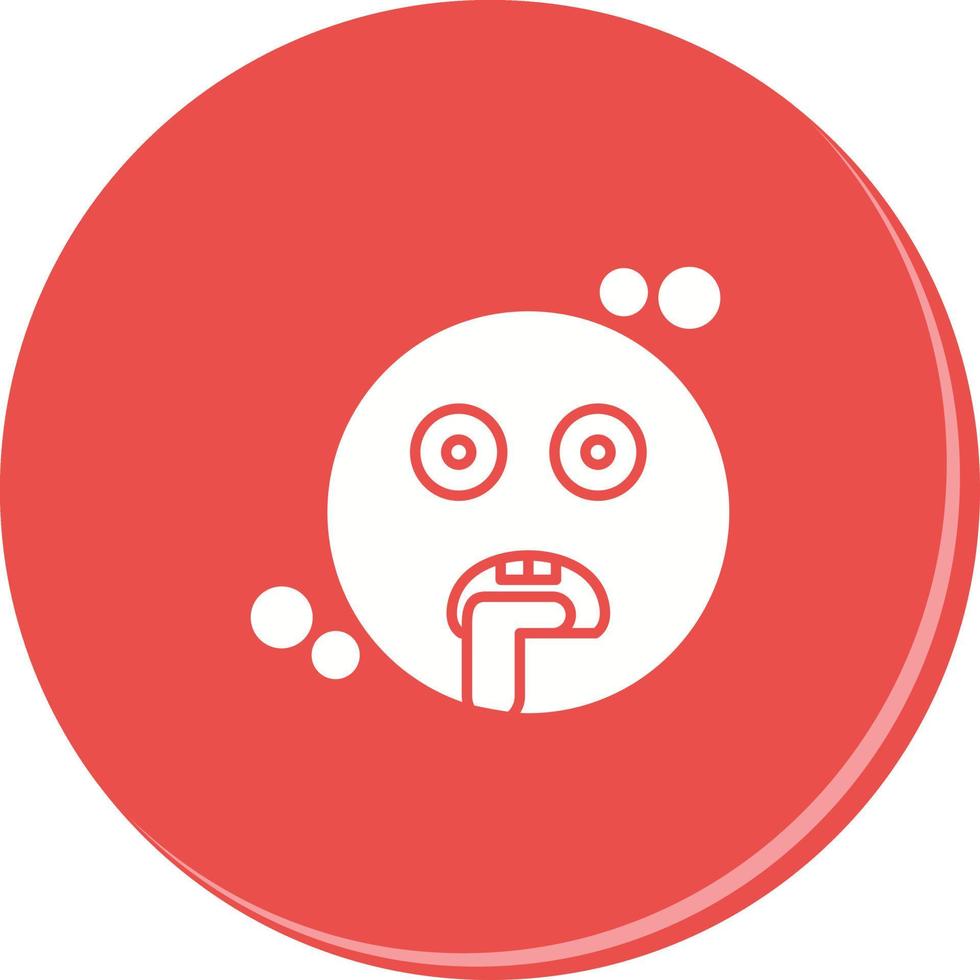 Drooling Vector Icon