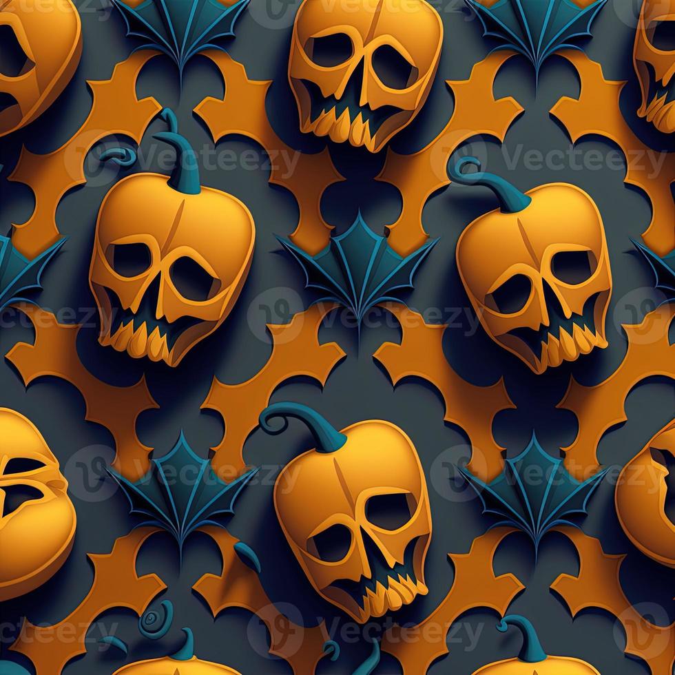 Halloween-themed digital paper and patterns Images of digital paper and patterns that feature pumpkin motifs photo