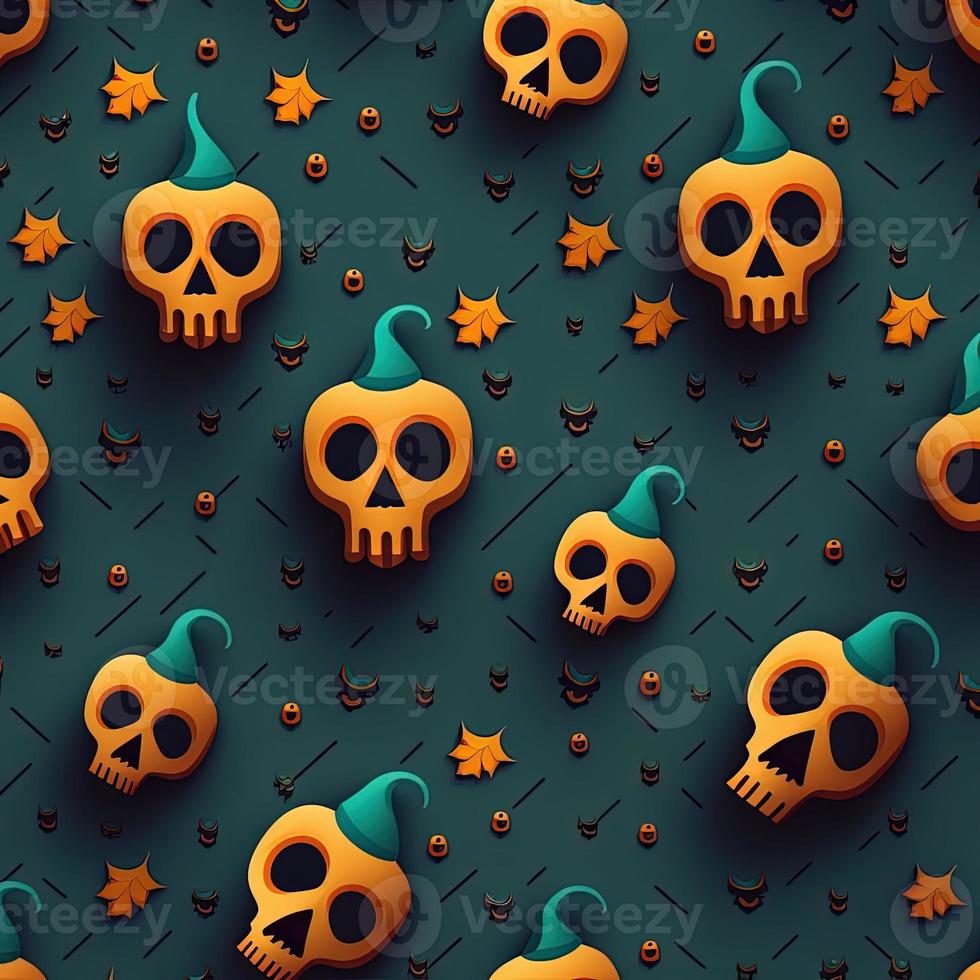 Halloween-themed digital paper and patterns Images of digital paper and patterns that feature pumpkin motifs photo