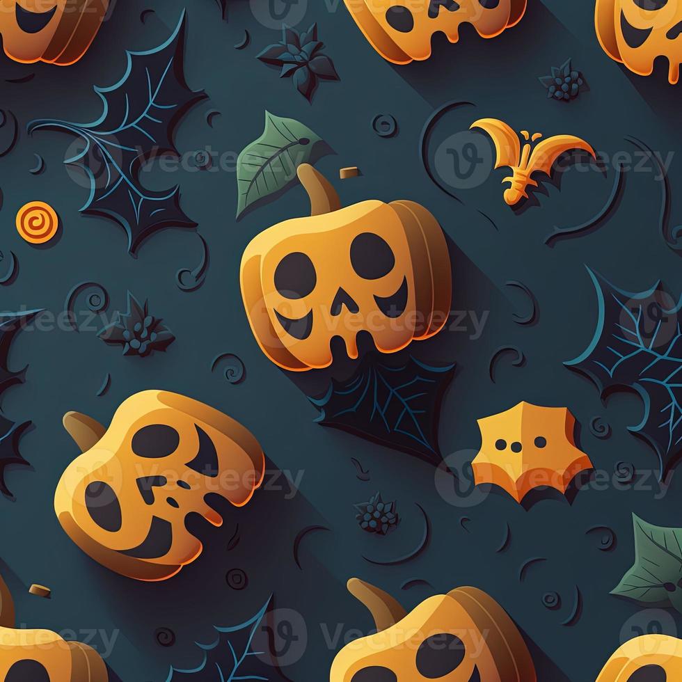 Halloween-themed digital paper and patterns Images of digital paper and patterns that feature pumpkin motifs photo