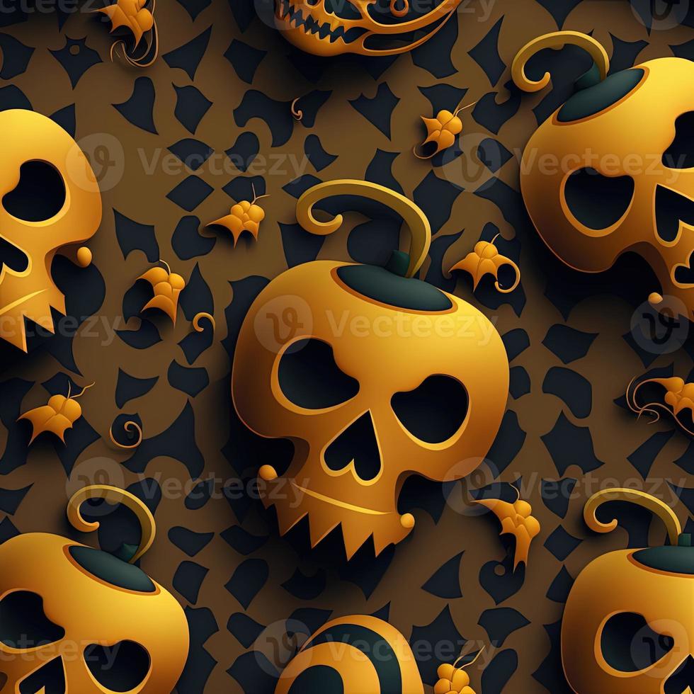 Halloween-themed digital paper and patterns Images of digital paper and patterns that feature pumpkin motifs photo