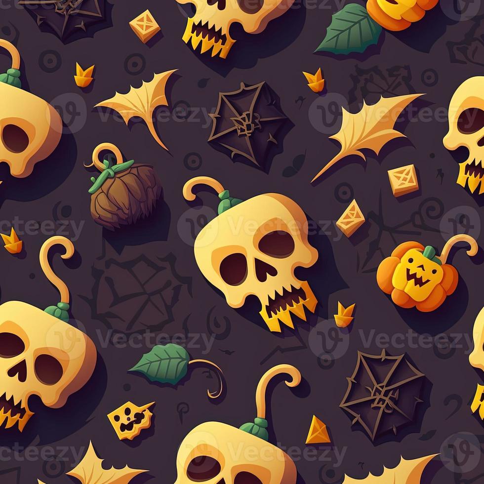 Halloween-themed digital paper and patterns Images of digital paper and patterns that feature pumpkin motifs photo