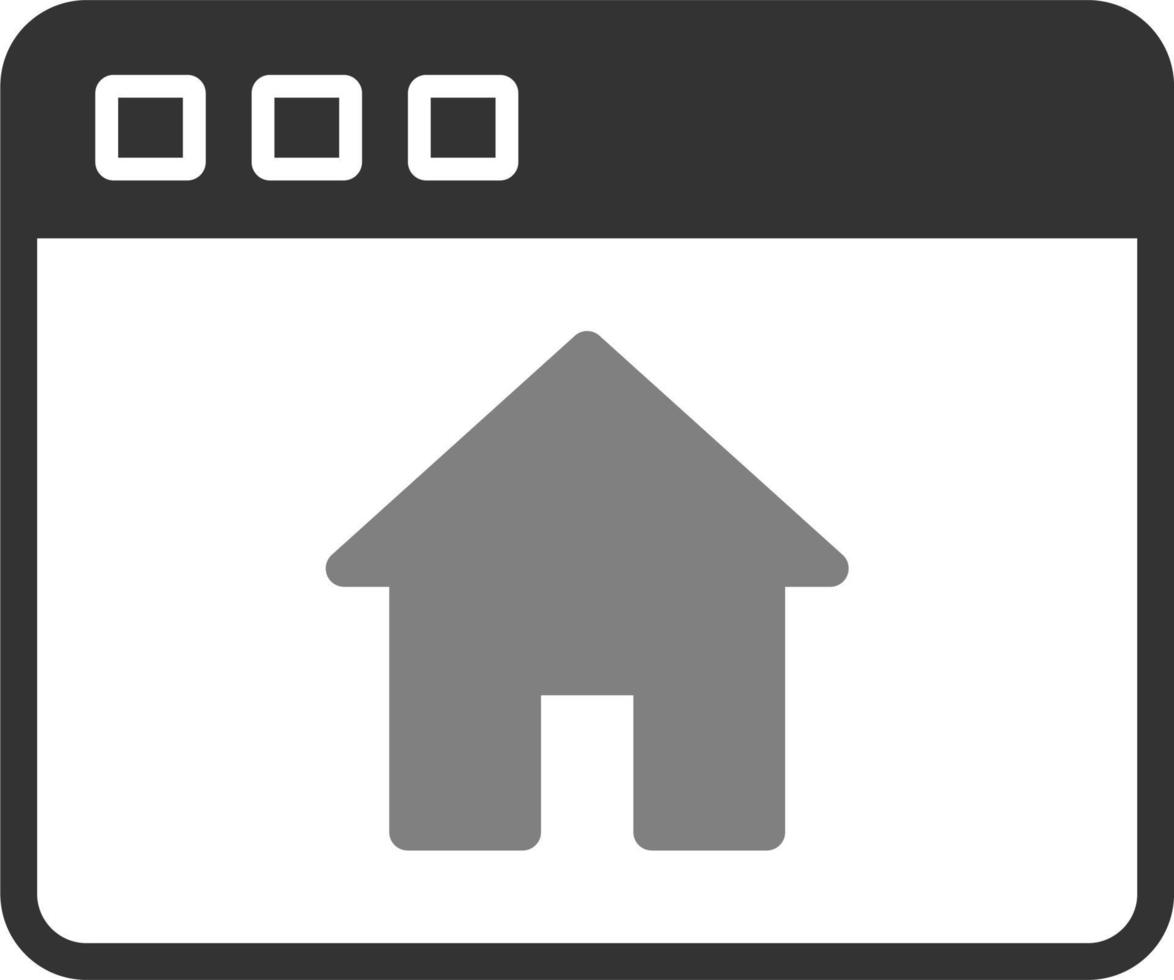 Home Page Vector Icon