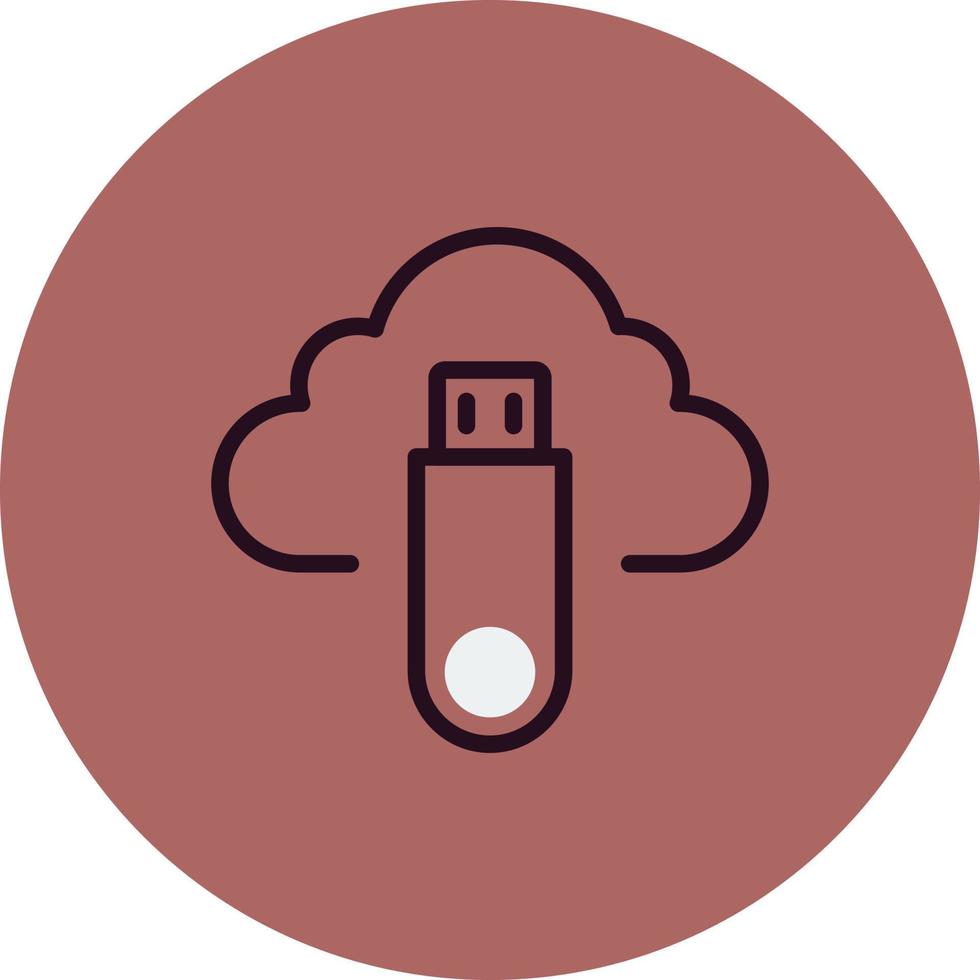 Flash Drive Vector Icon