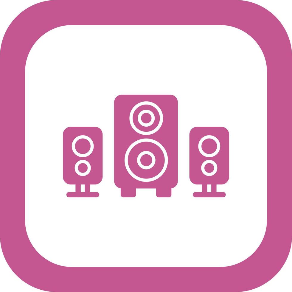 Music Speaker Vector Icon