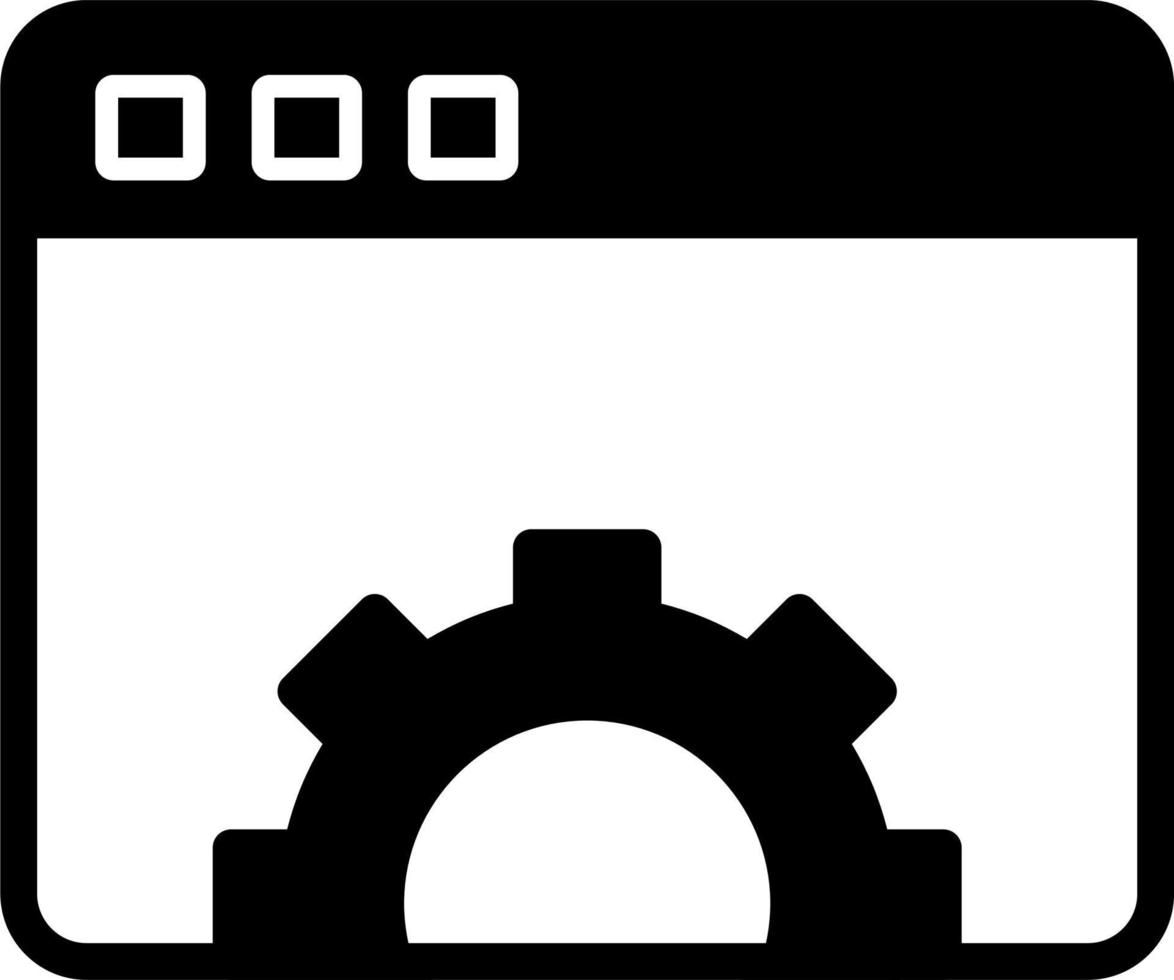 Web Optimization Vector Icon