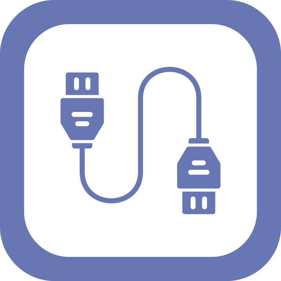 Data Cable Vector Icon