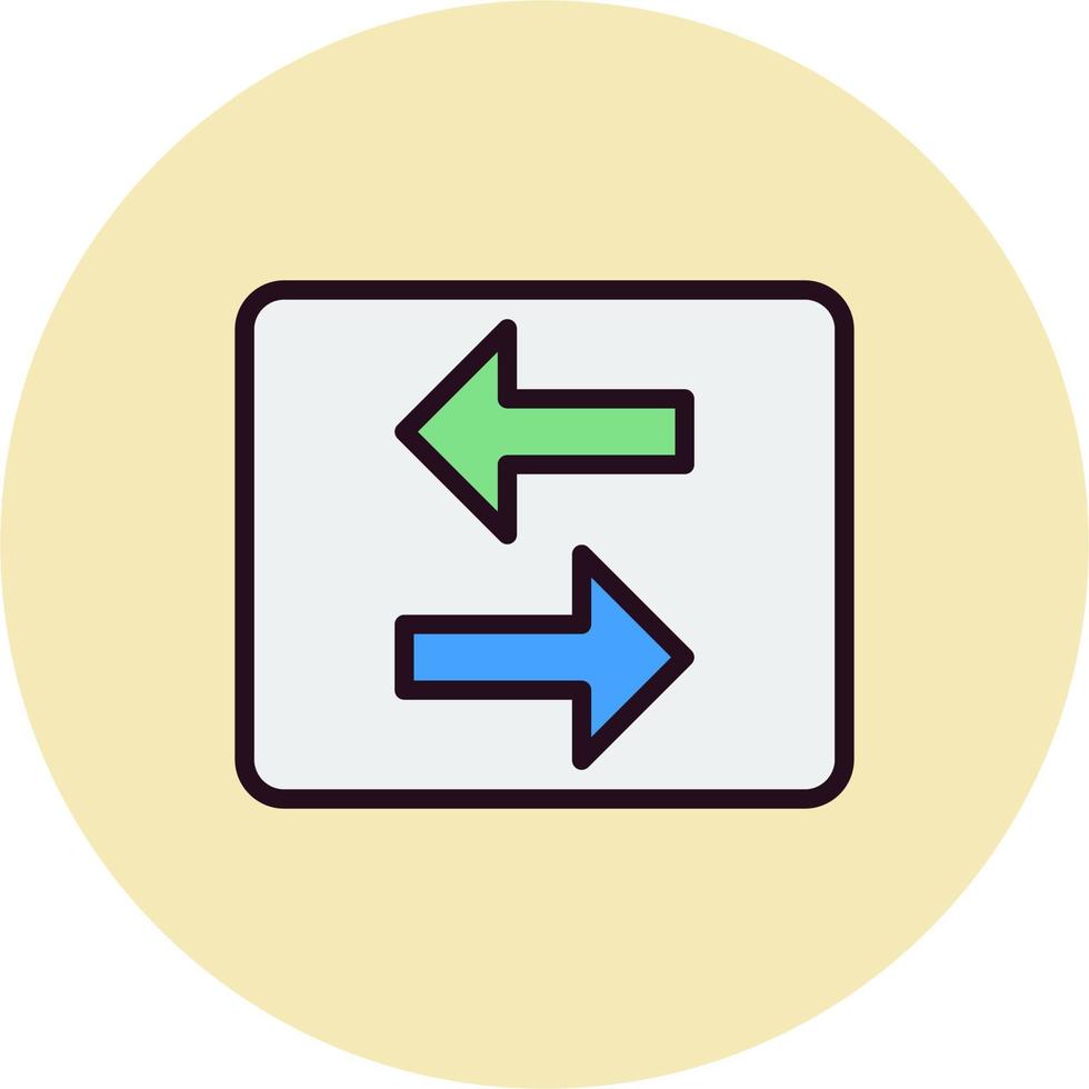 Transfer Vector Icon