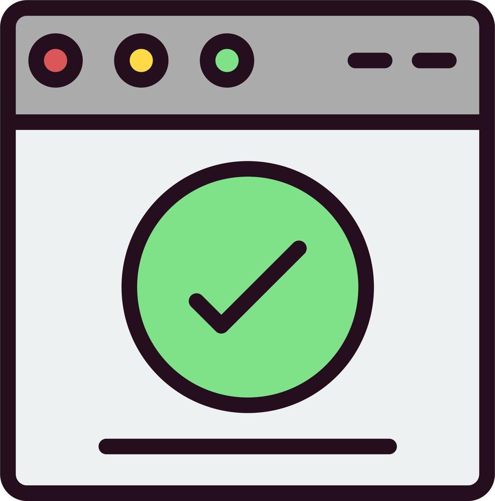 Web Browser Vector Icon