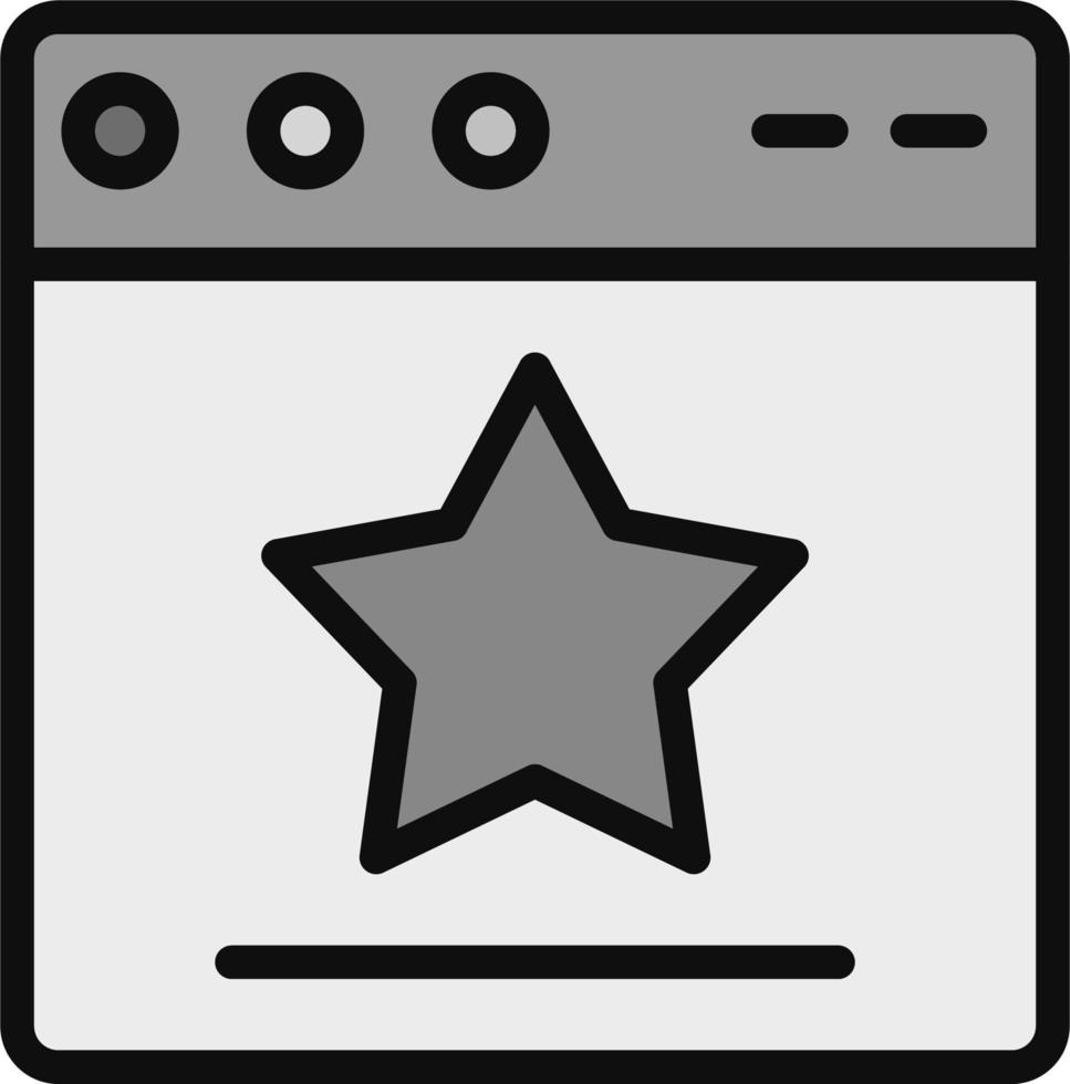 icono de vector de navegador web