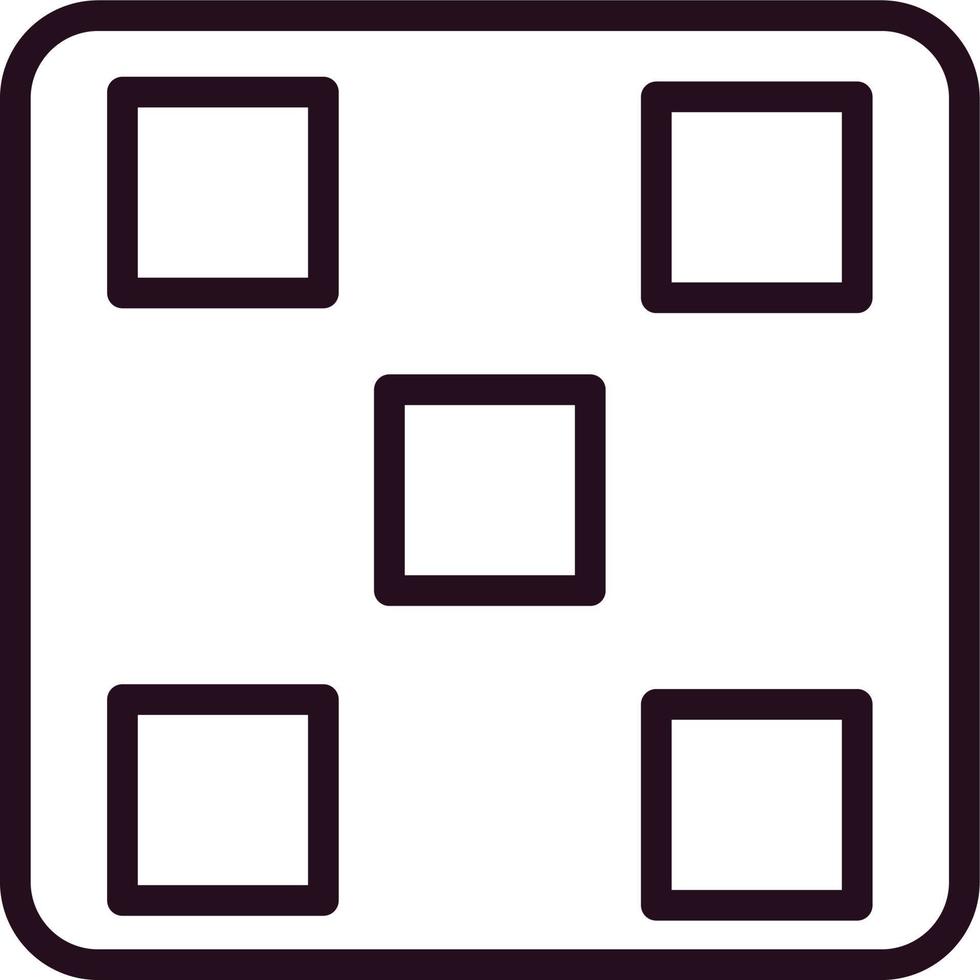 Dice Vector Icon