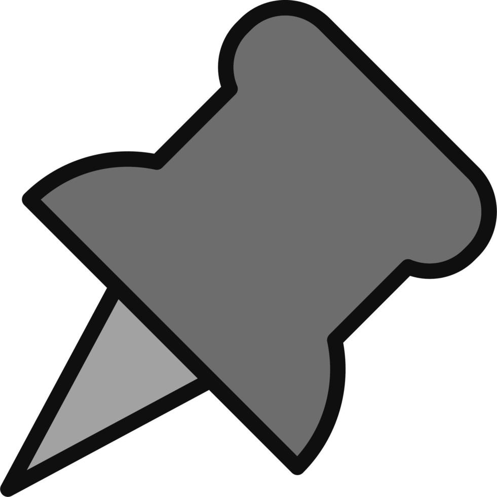 Paper pin Vector Icon