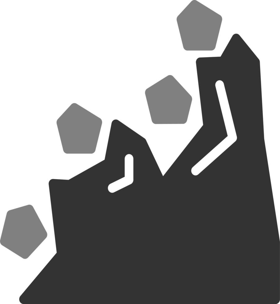 Landslide Vector Icon