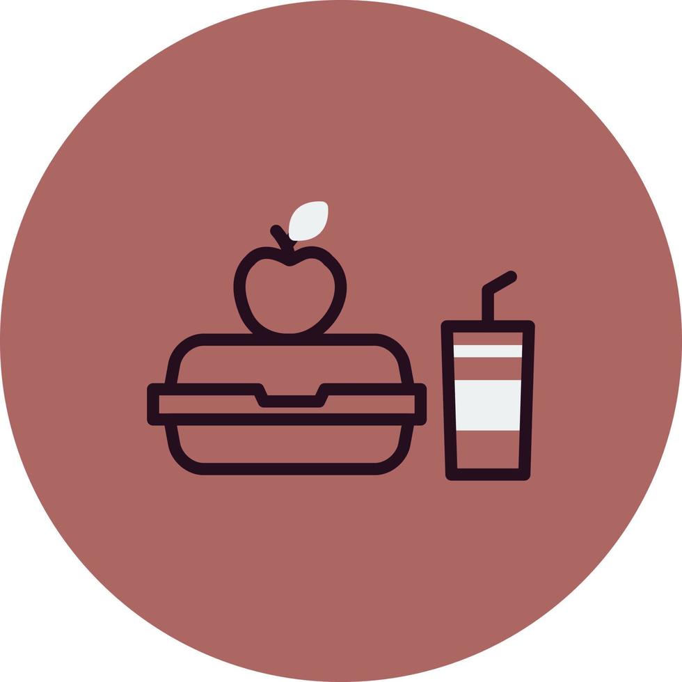 Lunch Box Vector Icon