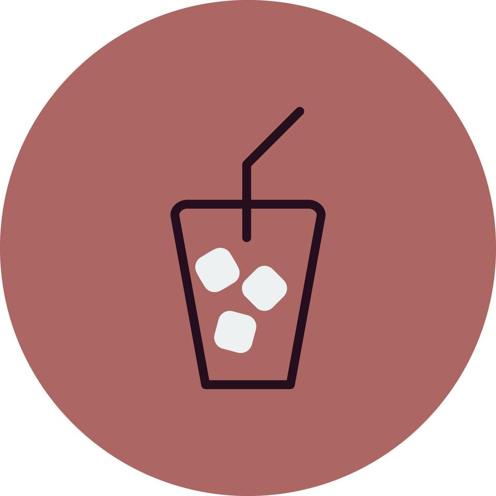 Ice Tea Vector Icon