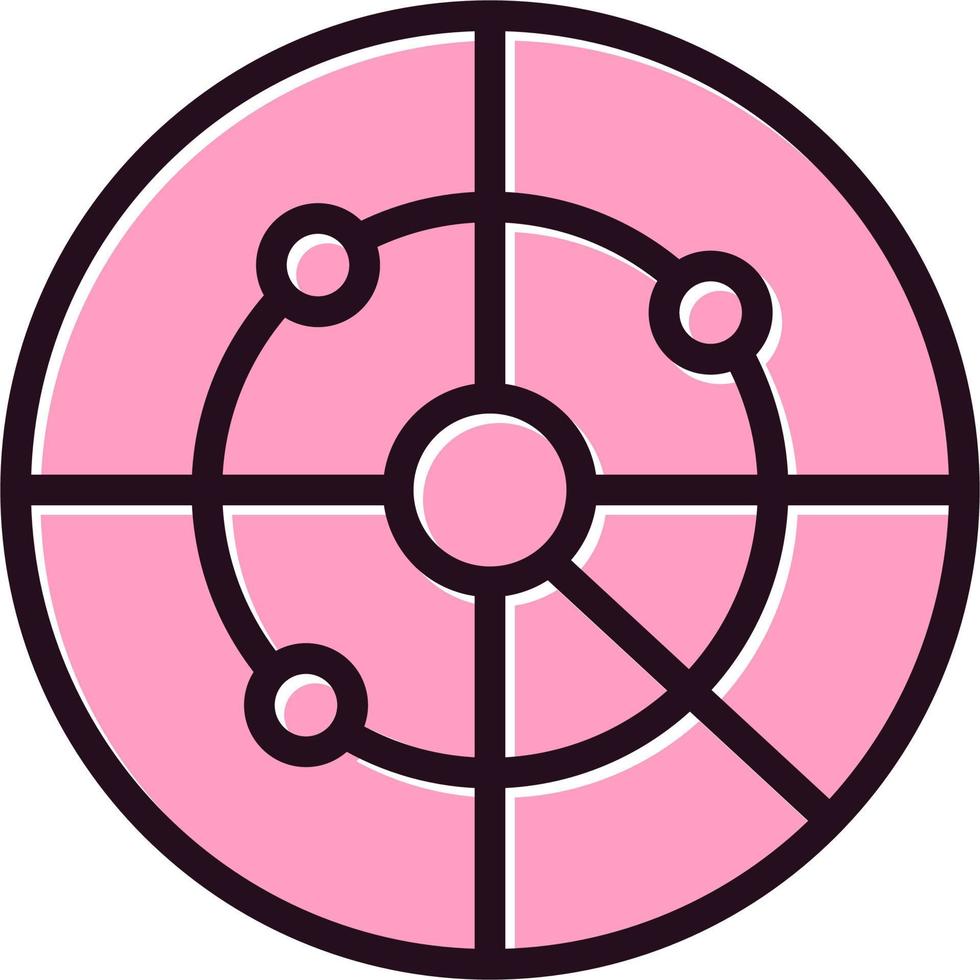 Radar Vector Icon