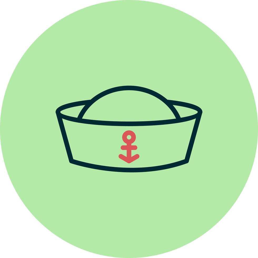 Sailor Cap Vector Icon