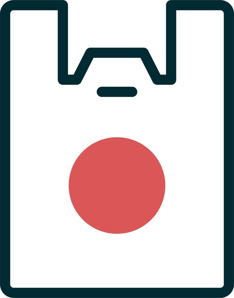 Plastic Bag Vector Icon
