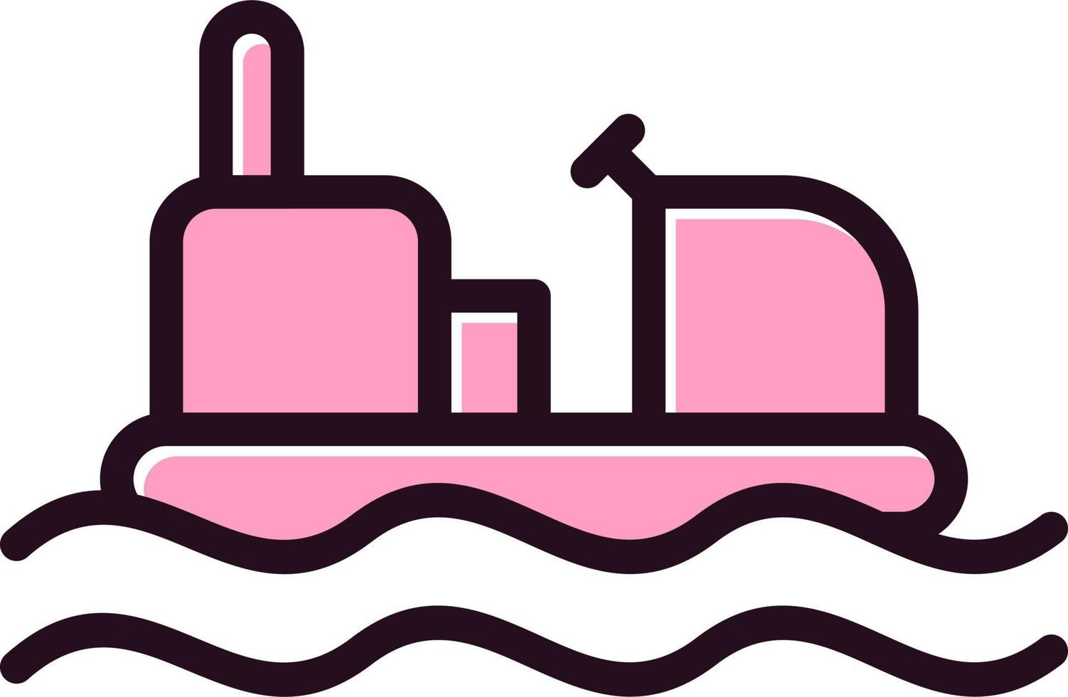 Bumper Boats Vector Icon