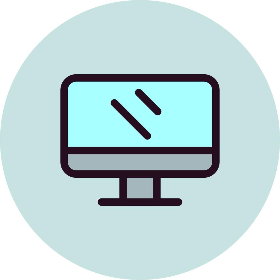 LCD Vector Icon