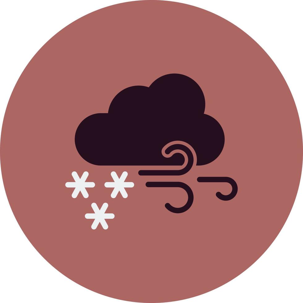 Blizzard Vector Icon