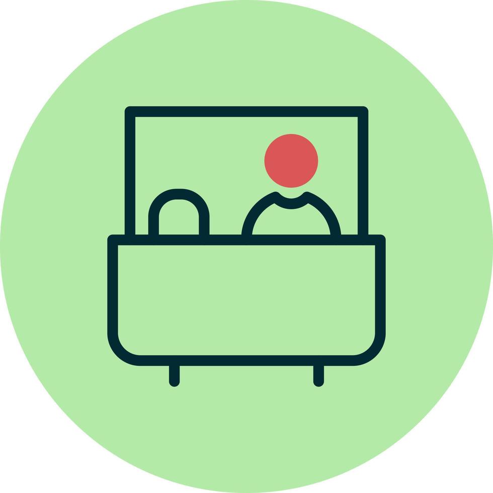 Reception Vector Icon