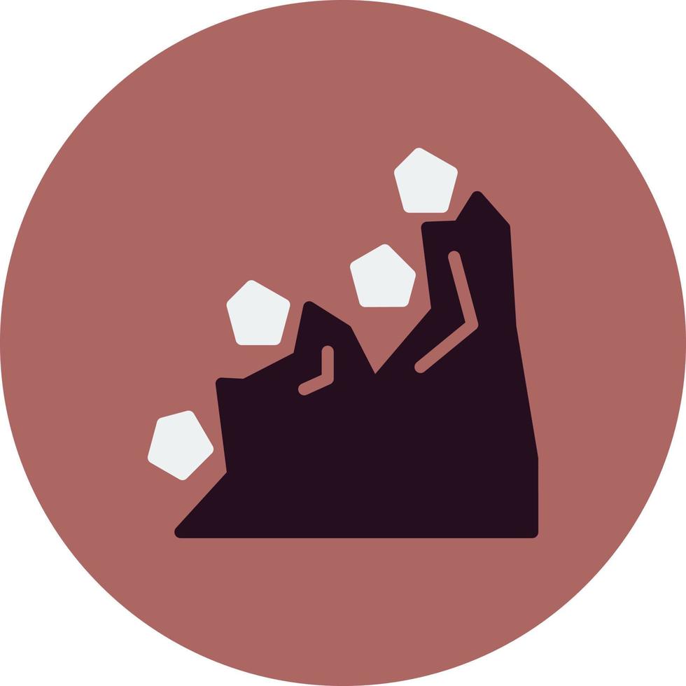 Landslide Vector Icon