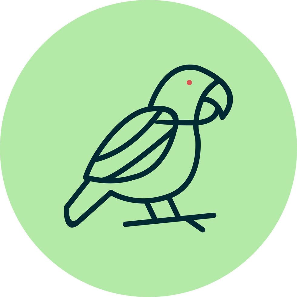 cacatúa vector icono