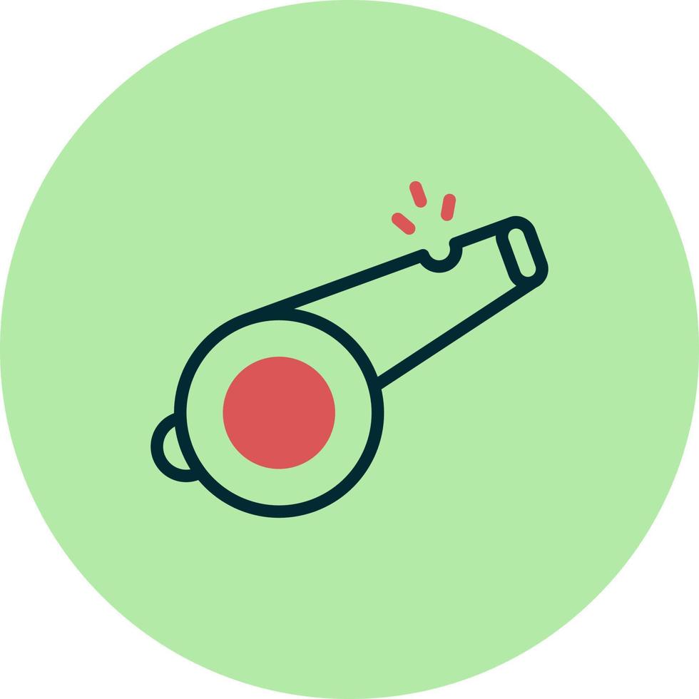 Dog Training Whistle Vector Icon