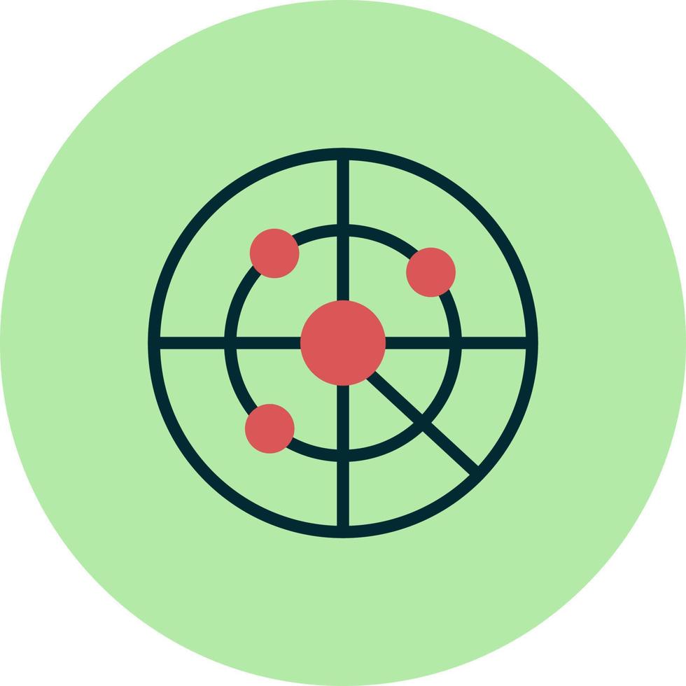 Radar Vector Icon