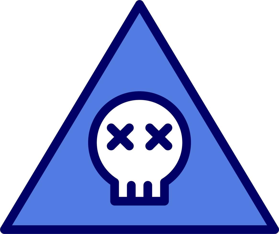 Poisonous Sign Vector Icon