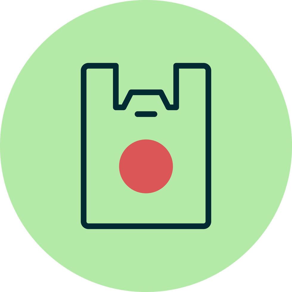 Plastic Bag Vector Icon