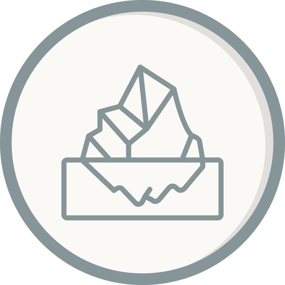 Iceberg Vector Icon