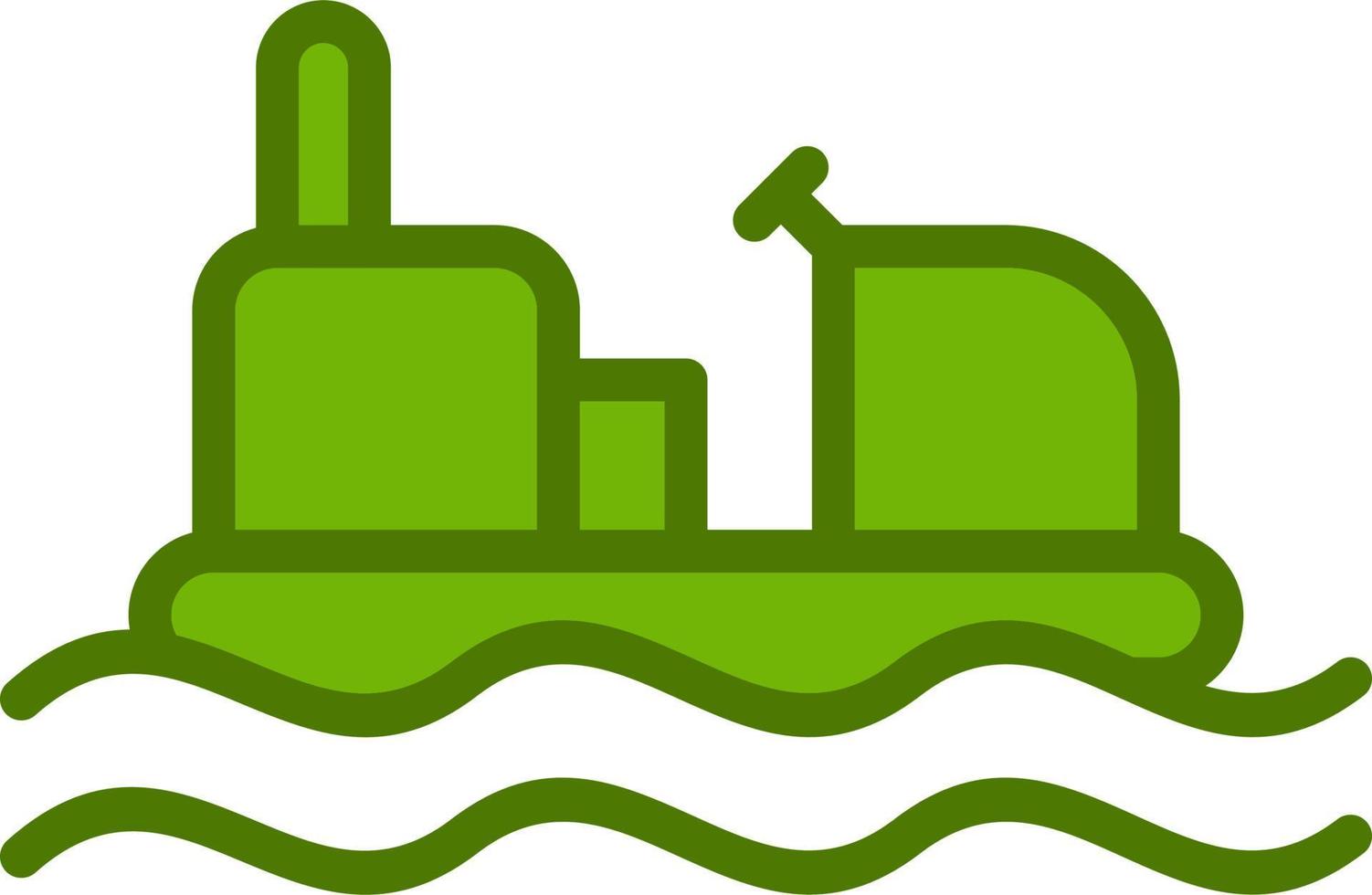 Bumper Boats Vector Icon