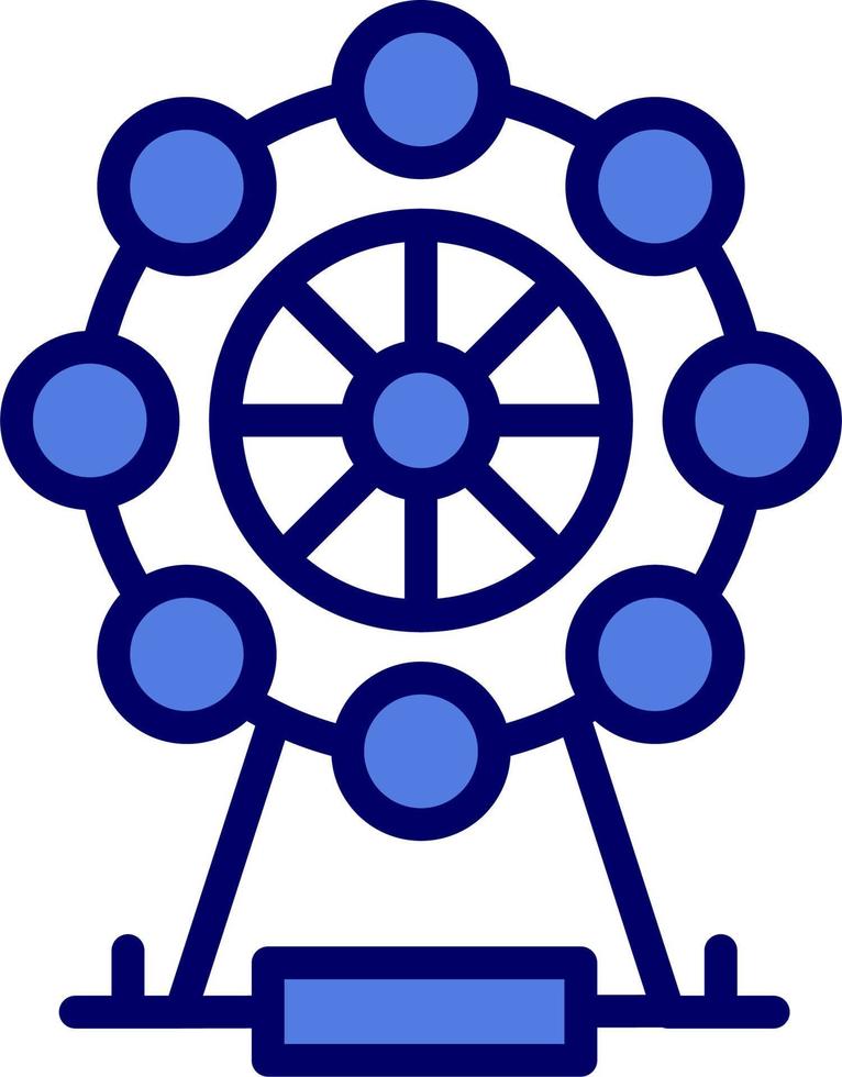 Ferris Wheel Vector Icon