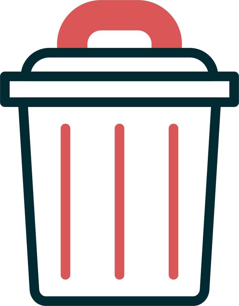 Trash Can Vector Icon