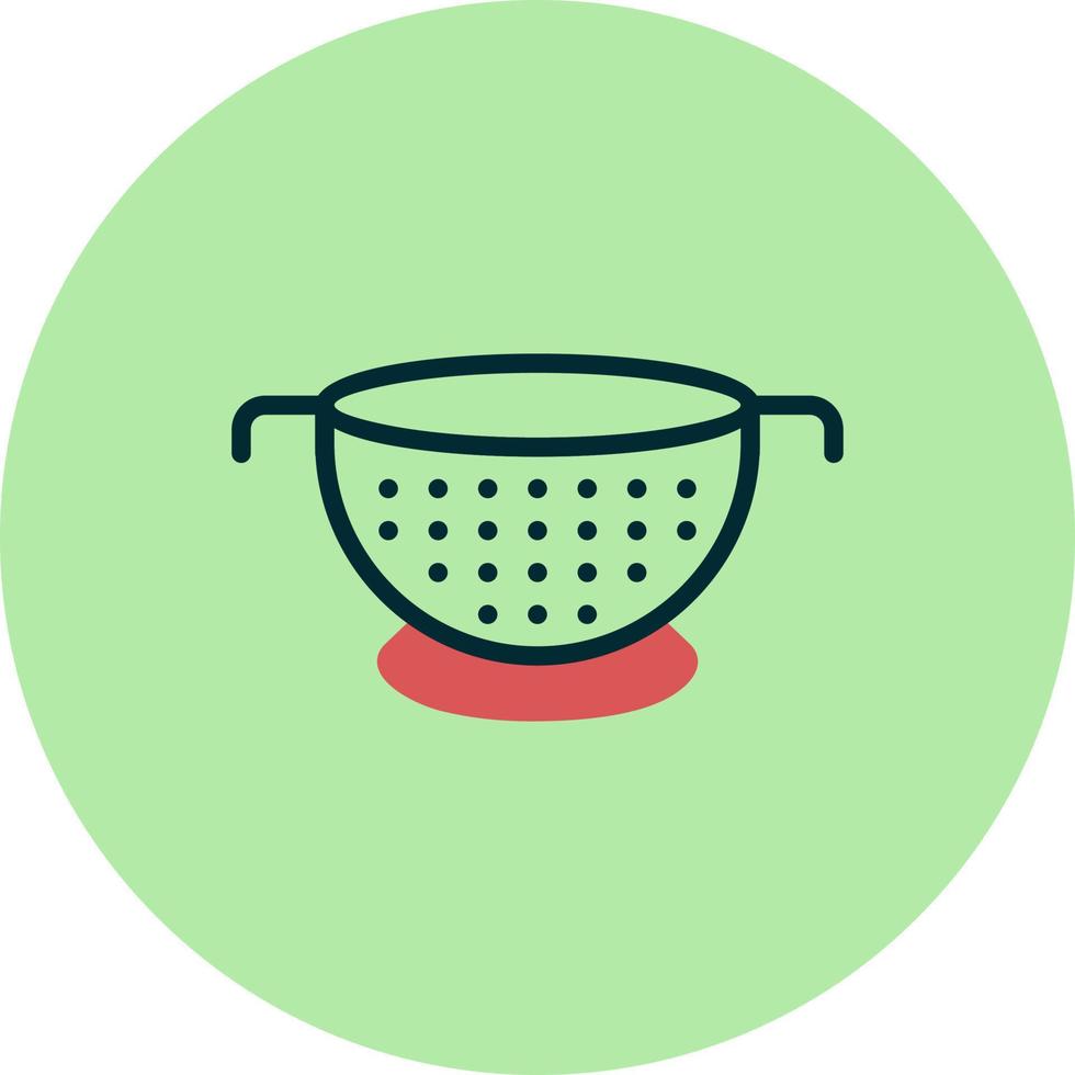 Colander Vector Icon