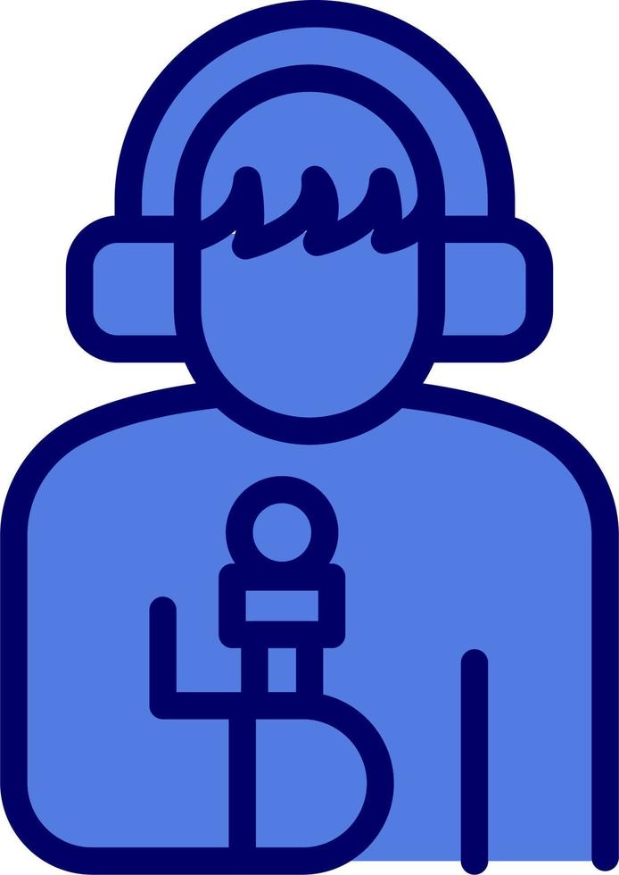 Reporter Vector Icon
